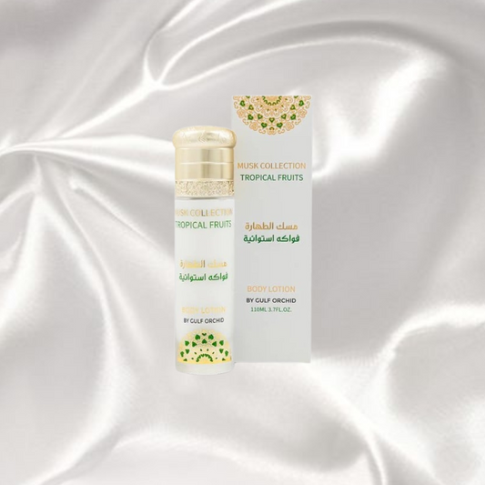 Lotion Corporelle Tropical Fruits - Musk Collection - Gulf Orchid - L&J Elixir